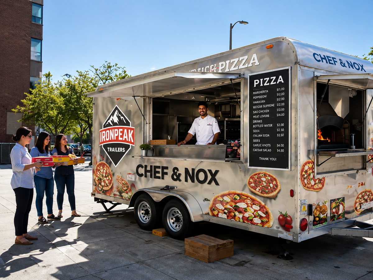 IronPeak Pizza-Specific Food Trailer