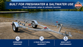 IronPeak 3.7M Fiberglass Hull Boat Trailer