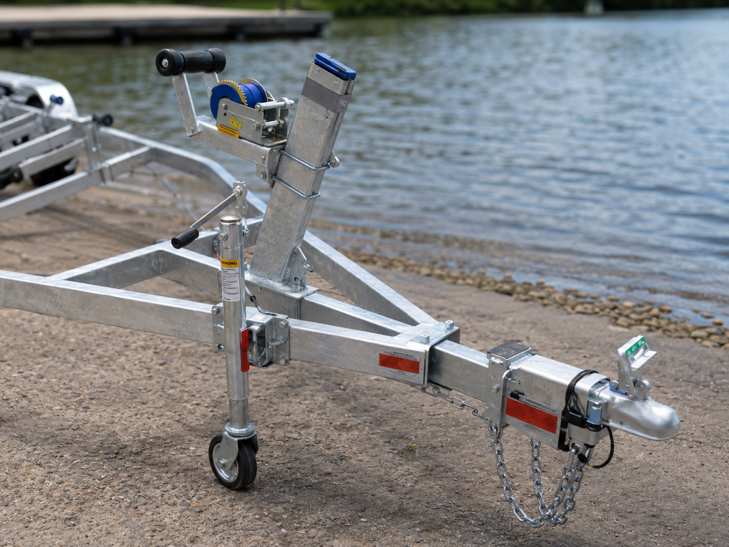 IronPeak 6.0M Tandem Axle Alloy Hull Boat Trailers