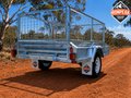 IronPeak 8×5 Fully Welded Premium Single Axle Hot-Dip Galvanised Tilting Box Trailer 750kg ATM